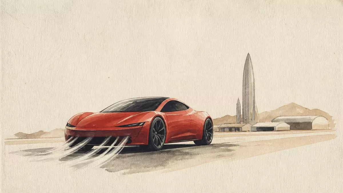Tesla показала Roadster с вентиляторной тягой: серия запланирована на 2028 год