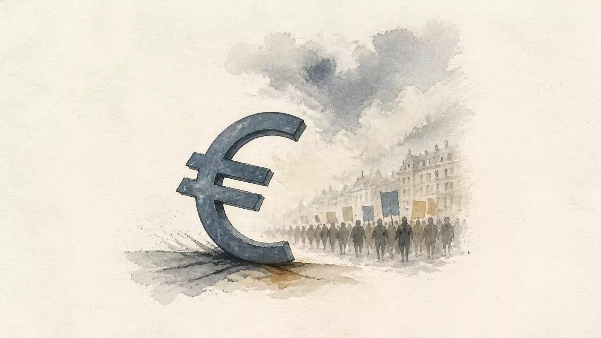 Евро опускался до $1,118 на торгах 19 октября из-за протестов в Европе
