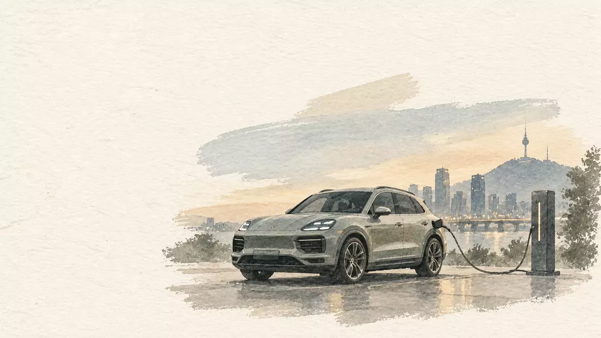 Porsche выведет электрический Cayenne на рынок Южной Кореи
