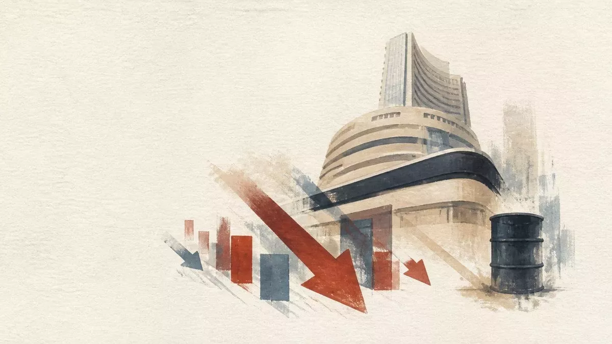 Индексы Sensex и Nifty 50 утром снизились на 1%